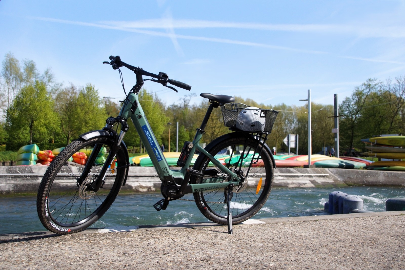 Location de vélo électrique à Riverside Park